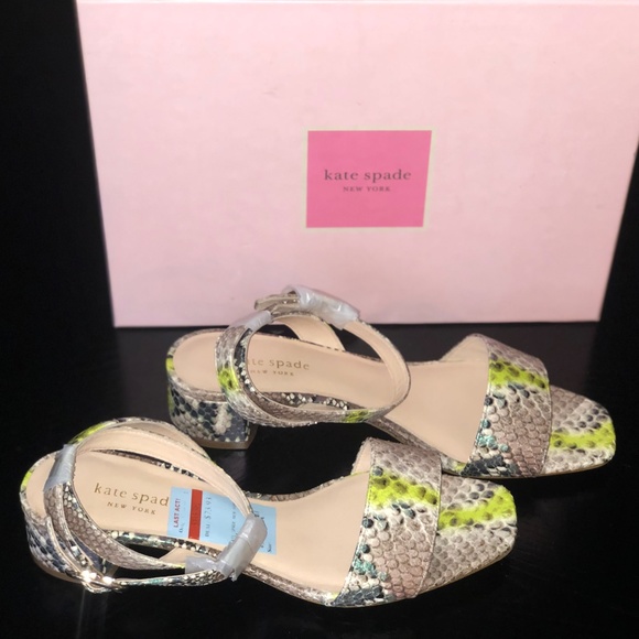 9B Never Worn Kate Spade Sandals - Picture 2 of 2